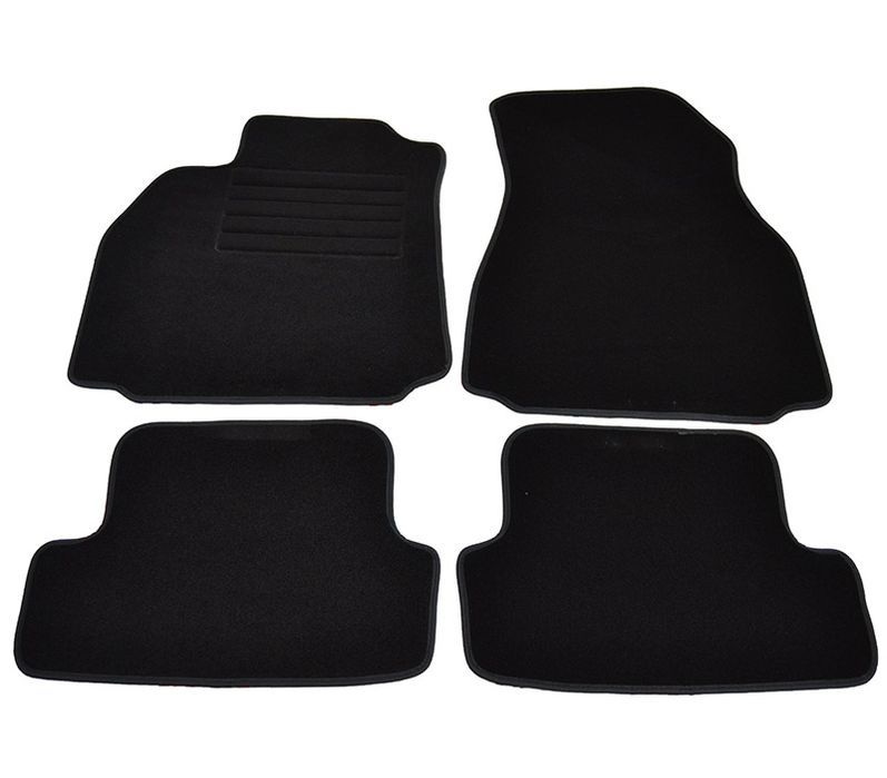 Covorase mocheta Renault Megane SW 9/2003-8/2009 Negru, set de 4 bucati