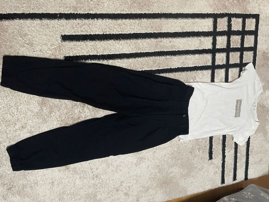 Tricou Mango + pantaloni Pull & Bear