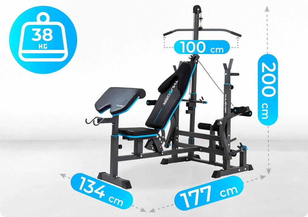 Bancă fitness Aparat Multifunctional Nou