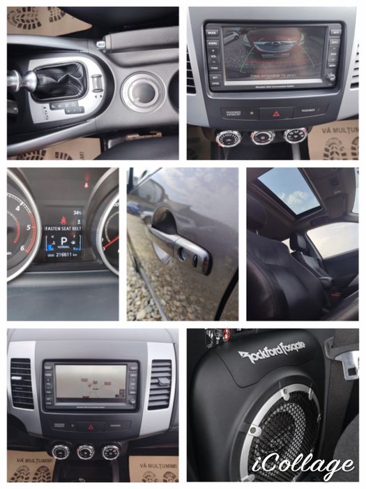 Mitsubishi Outlander 7 LOCURI,4x4- Automatic - 156 hp-RAR EFECTUAT-RATE doar cu BULETINUL!