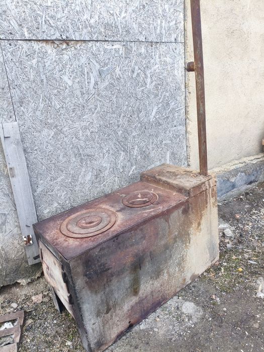 Металлическая печка