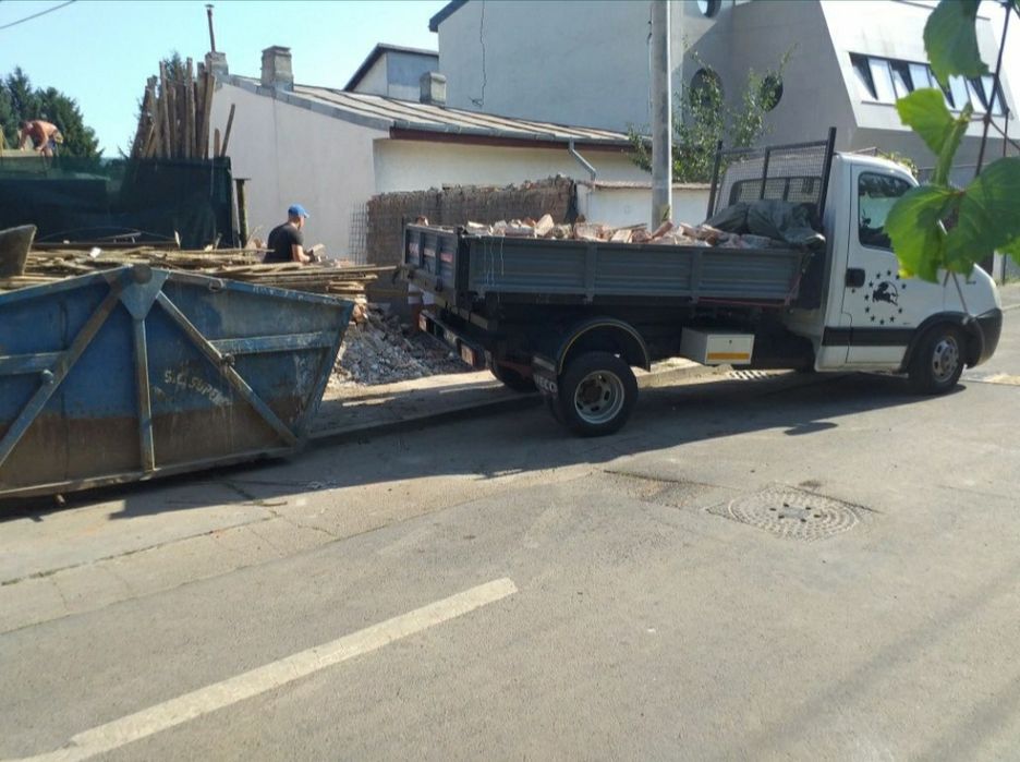 Container moloz demolari deseuri constructii