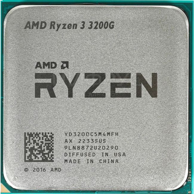 Процессоры AMD Ryzen 5600x, 5800x, 3200g