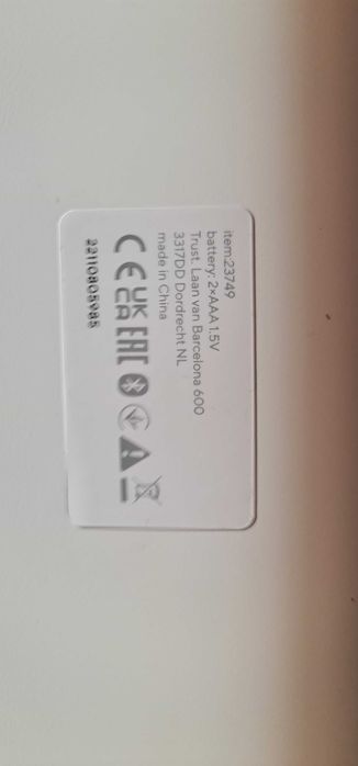 Trust Nado - Keyboard - tastatura - PC & MAC - bluetooth