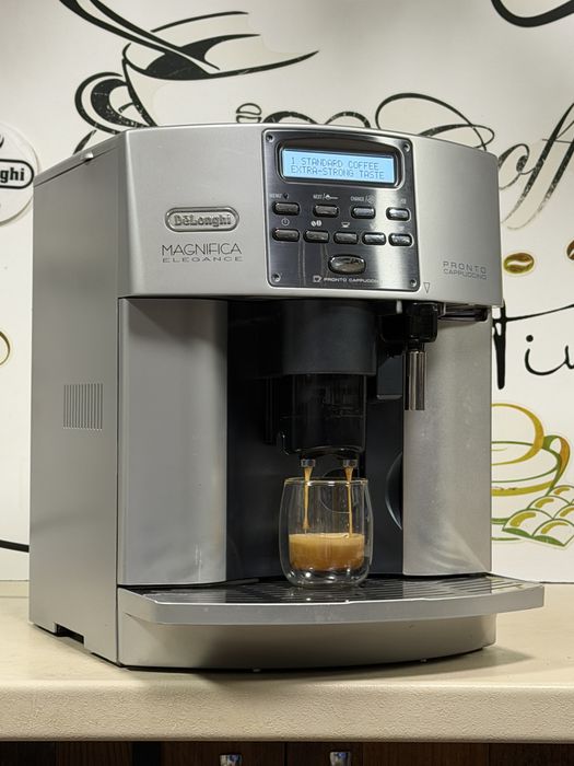 Кафемашина кафе автомат delonghi ELEGANCE с гаранция