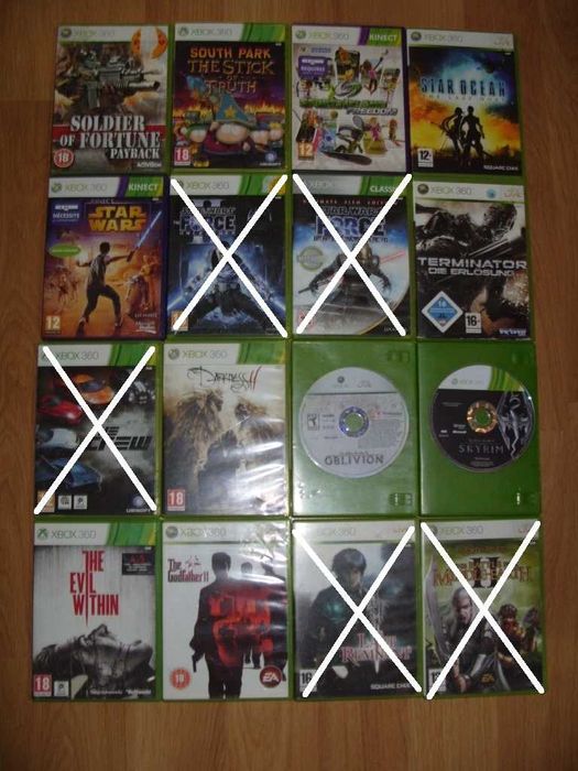 Игри за Xbox 360 Част 4 - 12.78 € / 25лв за брой