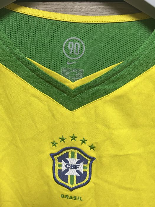NIKE Brasil Home Jersey 2004-2006  - Бразилия ХЛ / Оригинал