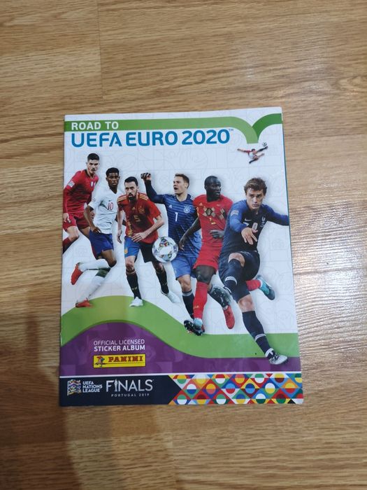 Альбомы оригинал   Panini euro 2020