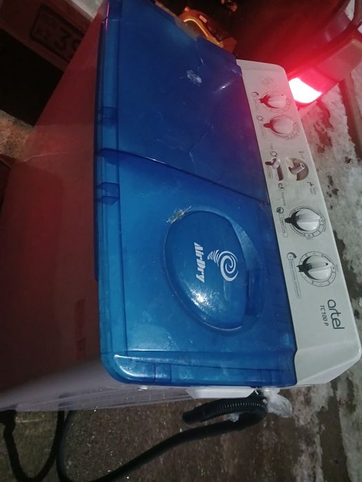 Стиралка полуавтомат рабочий 10кг