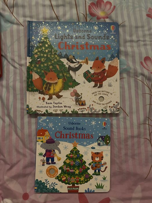 Usborne carti cu sunete de craciun