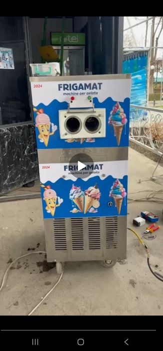 Ремонт мороженного аппарата Muzqaymoq appart i ta'mirlash