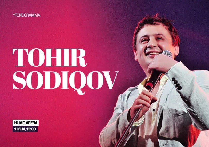 Тохир Содиков Болалар Шоу 2026 билет Фанзона Tohir Sodiqov Bolalar