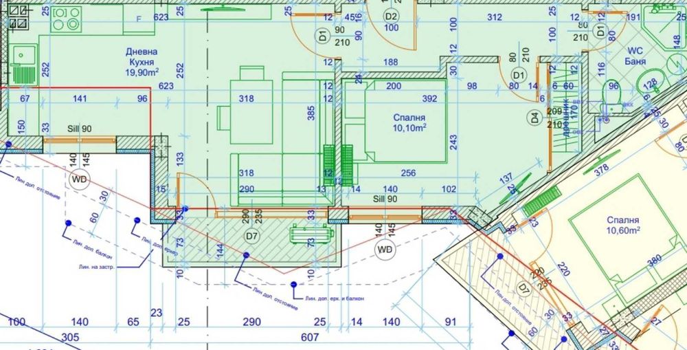 Двустаен Апартамент Ново Строителство с АКТ 16