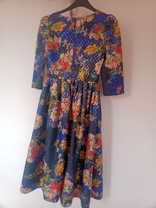 Rochie midi cu imprimeu floral