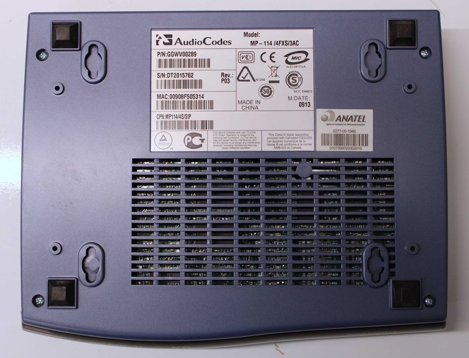 Analog VoIP Gateway AudioCodes MP-112/MP-114