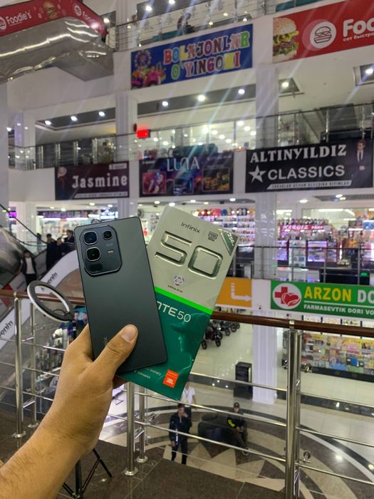 Infinix not 50 oʻyinlar uchun