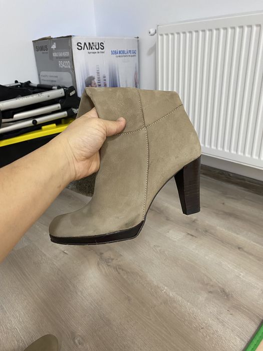 Cizme piele bej dama, Noi, nr 39