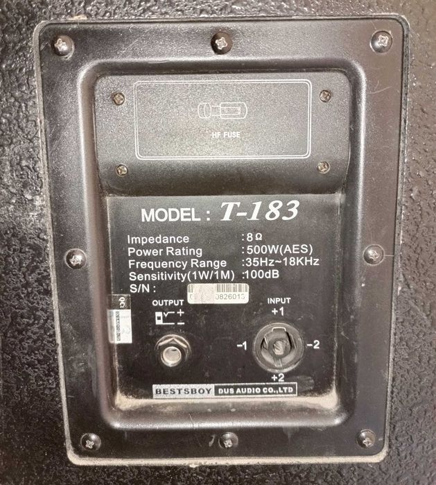 Мощные колонки 18" + 51мм