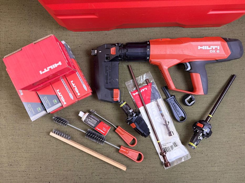 HILTI DX 6 Kit – уред за директен монтаж | КАТО НОВ