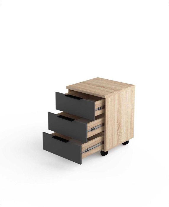 Офисная мебель Оксфорд Комплект стол и тумбы Мебель для офиса и дома