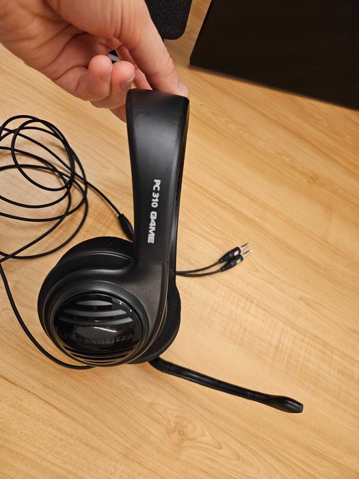 Casti Sennheiser PC310 cu bureti noi, pentru gaming si office