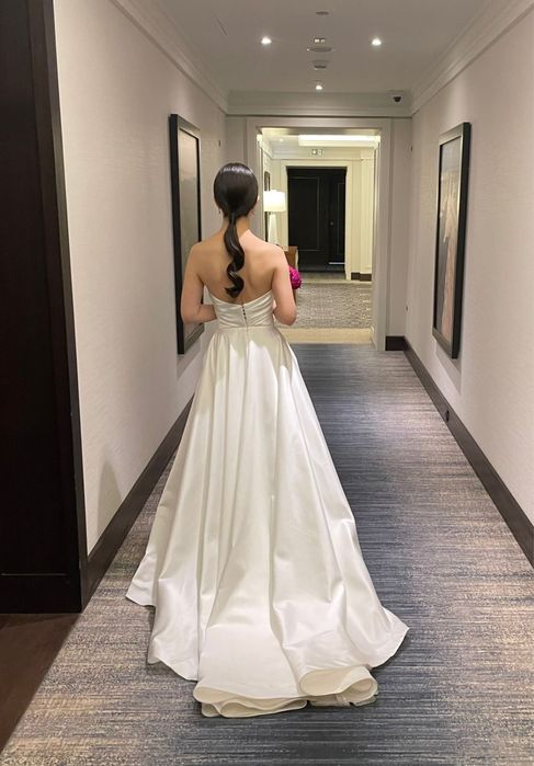 Свадебное платье А ситуэта