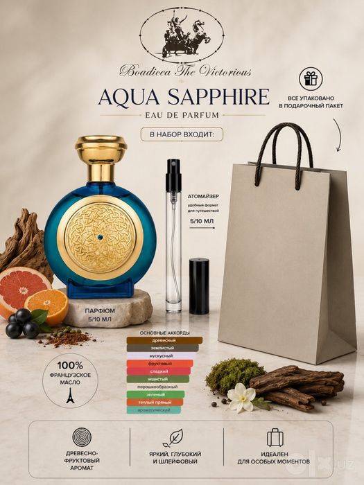 Boadicea Aqua Sapphir оригинальный распив 10мл
