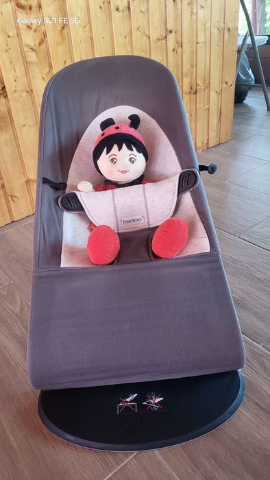 Balansoar BabyBjörn Balance Soft - Gri, bumbac