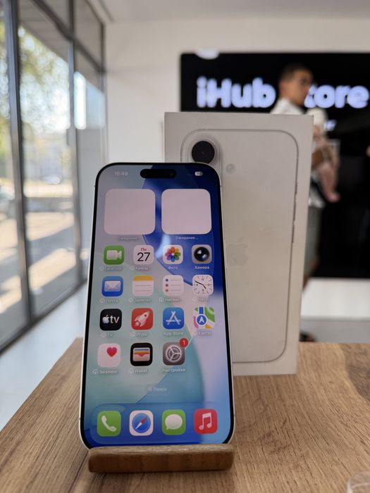 iPhone 17•256GB/99%White Айфон 17•256Гб/99%Ақ