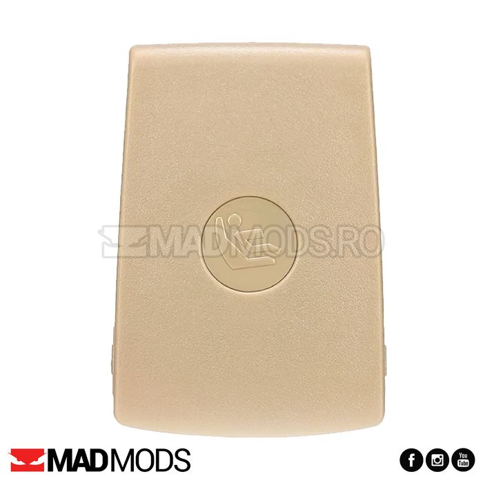 Capac Ornament Bancheta ISOFIX Negru Crem F30 F20 F21 F80 F34 E84 E90