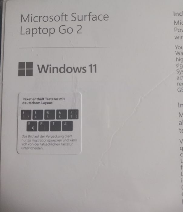 Laptop Microsoft Surface Go 2,Sigilat.