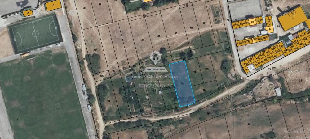 Парцел в Благоевград, област-гр.Разлог площ 710 цена 60350