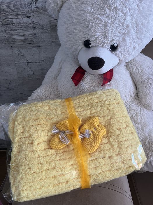 Ръчно изплетени супер меки одеала