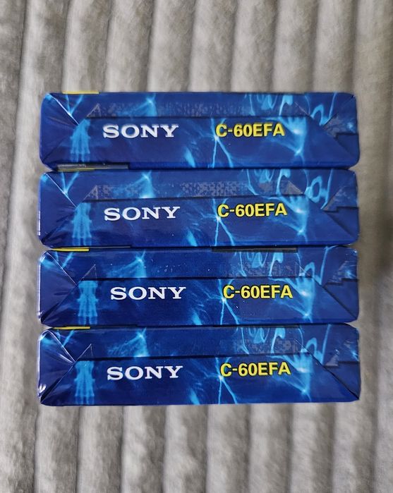 4 Casete Audio Sony EF60 Japan