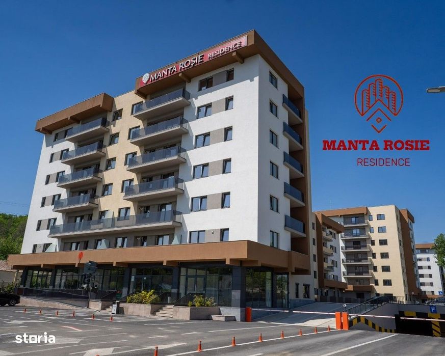 Apartament 3 camere, INTABULAT,  Manta Rosie Residence, PRET PROMO