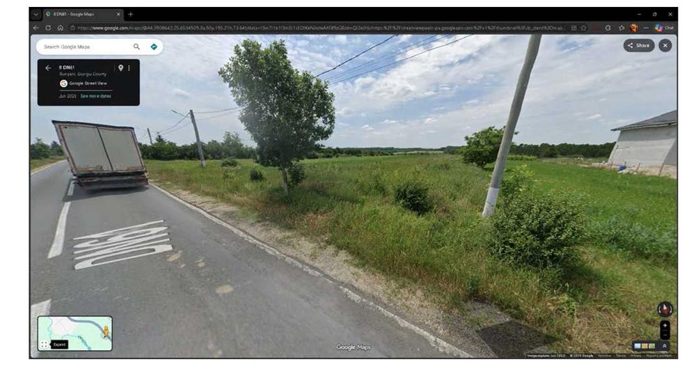 Vand teren intravilan Bucsani (Giurgiu) - 1600 mp