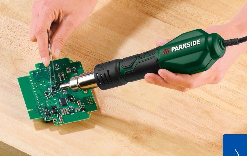 станция за горещ въздух и запояване Парксайд /Parkside