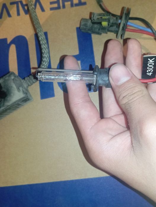 Передние фары ксенон