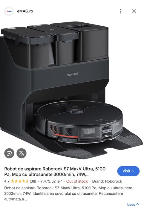Roborock S7 maxV Ultra