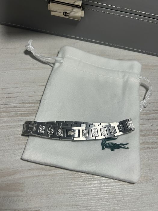 Brățară Lacoste Silver – Model Elegant | Full Box