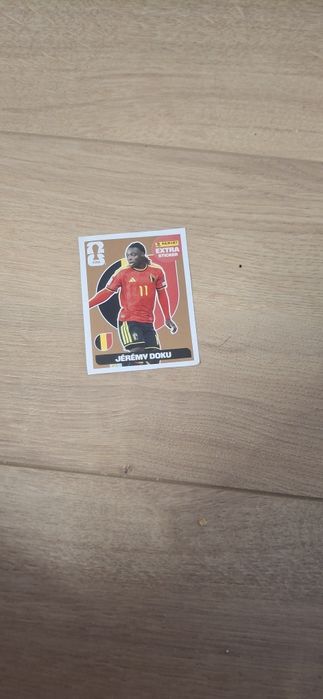 Extra stiker Jeremy Doku