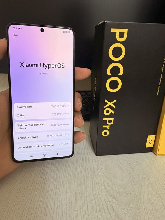 Poco x6 pro 12/512gb