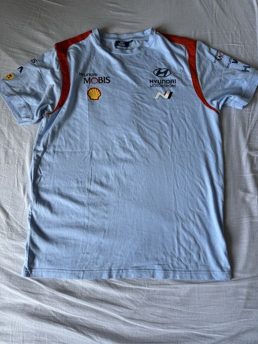 Tricou original Hyundai Motorsport – Ediție oficială WRC