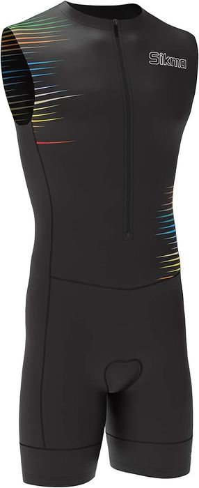Costum ciclism fără mâneci bărbați,SIKMA,căptușit cu gel,măsura L,nou