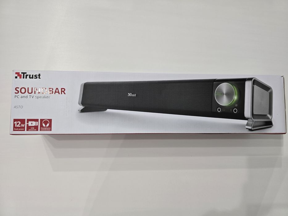 Soundbar Trust, nou in cutie