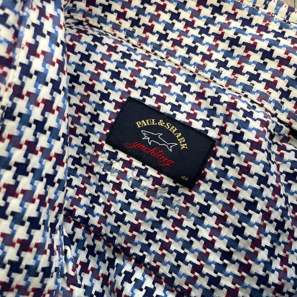 Пепитена мъжка риза PAUL&SHARK | XL