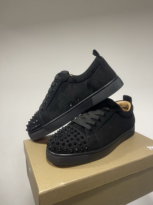 Christian Louboutin Low Black Spikes