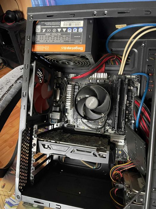 Gaming PC - 16GB RAM - GTX 1050Ti - Ryzen 5 1600 - 1 TB SSHD - 1TB HDD