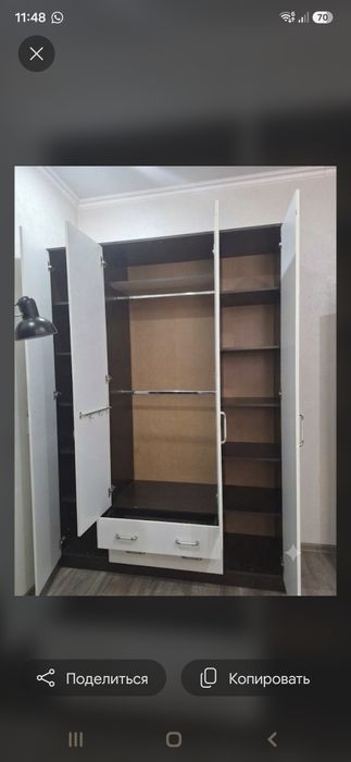 Шкаф распашной плательный