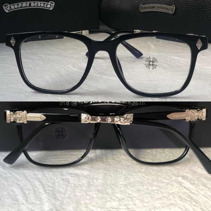 Очила за компютър Диоптрични рамки прозрачни слънчеви chrome hearts